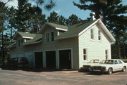 STATE HIGHWAY 27, a Astylistic Utilitarian Building ranger station, built in Hayward, Wisconsin in 1935.