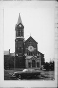1927 N Vel R. Phillips Ave (AKA 1927 N 4TH), a Romanesque Revival church, built in Milwaukee, Wisconsin in 1876.