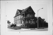 2101-2103 N Vel R. Phillips Ave (AKA 2101-2103 N 4TH ST), a Queen Anne duplex, built in Milwaukee, Wisconsin in 1897.