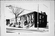 1223-1239 S 8TH ST, a Romanesque Revival apartment/condominium, built in Milwaukee, Wisconsin in 1894.