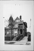 743 N 25TH ST, a Queen Anne duplex/two-flat, built in Milwaukee, Wisconsin in 1887.
