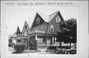 1900 AND 1904 N 29TH ST 1900 AND 1904 N 29TH ST, a Colonial Revival/Georgian Revival house, built in Milwaukee, Wisconsin in 1898.