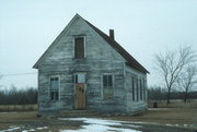 STATE HIGHWAY 70, a Front Gabled one to six room school, built in Wood River, Wisconsin in 1904.