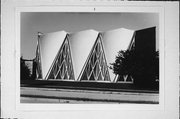 3301 S 76TH ST, a Neo-Expressionism house of worship, built in Milwaukee, Wisconsin in 1958.