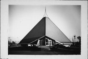 5740 N 86TH ST, a Neo-Expressionism church, built in Milwaukee, Wisconsin in 1963.