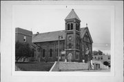 5510 BLUE MOUND RD, a Romanesque Revival house of worship, built in Milwaukee, Wisconsin in 1879.