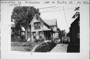 2140 N BOOTH ST, a Gabled Ell house, built in Milwaukee, Wisconsin in 1900.