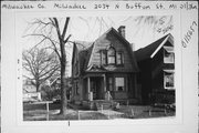 2034 N BUFFUM 2034 N BUFFUM, a Dutch Colonial Revival house, built in Milwaukee, Wisconsin in 1900.