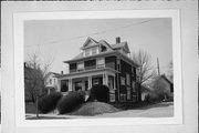 1657 N FRANKLIN, a American Foursquare house, built in Milwaukee, Wisconsin in 1909.
