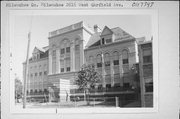 2616 W GARFIELD AVE, a Romanesque Revival school – elem/middle/jr high/high, built in Milwaukee, Wisconsin in 1893.