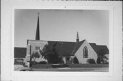 6020 W HAMPTON AVE, a Late Gothic Revival church, built in Milwaukee, Wisconsin in 1957.