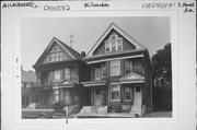 2357-59 S HOWELL AVE, a Queen Anne duplex, built in Milwaukee, Wisconsin in 1900.