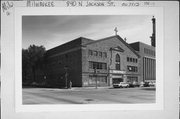 840 N JACKSON ST, a German Renaissance Revival recreational building/gymnasium, built in Milwaukee, Wisconsin in 1955.