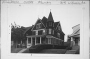 3041 W JUNEAU AVE, a Queen Anne house, built in Milwaukee, Wisconsin in 1897.
