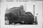 109 E KILBOURN, a Art Deco power plant, built in Milwaukee, Wisconsin in 1926.