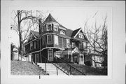 2422-2424 W KILBOURN, a Queen Anne duplex, built in Milwaukee, Wisconsin in 1889.