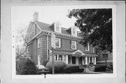 2025 N LAKE DR, a Dutch Colonial Revival house, built in Milwaukee, Wisconsin in 1907.