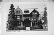 2603 N LAKE DR, a German Renaissance Revival house, built in Milwaukee, Wisconsin in 1904.
