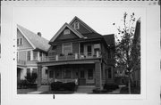 1022-1024 S LAYTON BLVD, a Queen Anne duplex/two-flat, built in Milwaukee, Wisconsin in 1892.