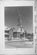 2007 N OAKLAND AVE, a Queen Anne church, built in Milwaukee, Wisconsin in 1885.
