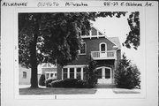 821-23 E OKLAHOMA AVE, a English Revival Styles duplex, built in Milwaukee, Wisconsin in 1925.