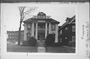 2141-2143 N SHERMAN BLVD, a Neoclassical/Beaux Arts duplex/two-flat, built in Milwaukee, Wisconsin in 1914.