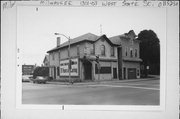 1301-03 W STATE ST, a Italianate retail building, built in Milwaukee, Wisconsin in 1872.