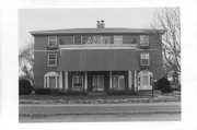 132 BREESE TERRACE, a Colonial Revival/Georgian Revival house, built in Madison, Wisconsin in 1924.