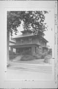 1222 W WALKER ST, a Prairie School house, built in Milwaukee, Wisconsin in 1909.