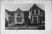 706 W WASHINGTON ST, a Gabled Ell house, built in Milwaukee, Wisconsin in 1880.