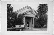 2445 WAUWATOSA AVE, a Greek Revival church, built in Wauwatosa, Wisconsin in 1852.