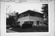 4200 N MORRIS BLVD, a International Style house, built in Shorewood, Wisconsin in 1945.