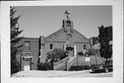 6626 W Beloit Rd, a Romanesque Revival house of worship, built in West Allis, Wisconsin in 1939.