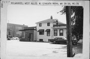 6014 W LINCOLN 6014 W LINCOLN, a Two Story Cube house, built in West Allis, Wisconsin in 1845.