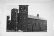 NEXT TO 1233 S 45TH ST, a Romanesque Revival house of worship, built in West Milwaukee, Wisconsin in 1923.