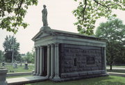 1221 CLARY ST, OAKWOOD CEMETERY, a Neoclassical/Beaux Arts cemetery building, built in Beloit, Wisconsin in 1883.