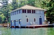 9204 COUNTRY CLUB RD, a Craftsman boat house, built in Minocqua, Wisconsin in 1926.