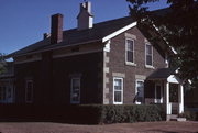 517 PROSPECT ST, a Greek Revival house, built in Beloit, Wisconsin in 1850.