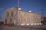 1 W FULTON ST, a Boomtown warehouse, built in Edgerton, Wisconsin in 1885.