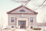 101 ALBION ST, a Neoclassical/Beaux Arts library, built in Edgerton, Wisconsin in 1907.