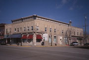NW CORNER OF FULTON AND HENRY, a Commercial Vernacular bank/financial institution, built in Edgerton, Wisconsin in 1890.