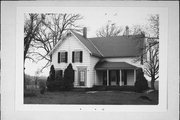 NORTH SIDE OF BUSS RD, 1/2 MILE EAST OF SCHROEDER RD, a Gabled Ell house, built in Turtle, Wisconsin in .