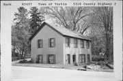 5310 CTH J, a Side Gabled house, built in Turtle, Wisconsin in 1850.