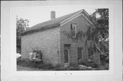 EAST SIDE OF DICKEY RD, 1/4 MILE NORTH OF WEST CHURCH RD, a Front Gabled house, built in Spring Valley, Wisconsin in 1850.