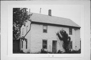 EAST SIDE OF ORFORDVILLE AND HANOVER RD, a Side Gabled house, built in Plymouth, Wisconsin in 1850.