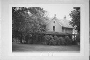 NORTH SIDE OF AVALON RD, C. 3/8 MILE EAST OF EMERALD GROVE RD, a Gabled Ell house, built in Bradford, Wisconsin in .