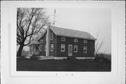 WEST SIDE OF COON ISLAND RD, 1/8 MILE SOUTH OF TOWN, a Side Gabled house, built in Magnolia, Wisconsin in 1870.