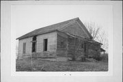 EAST SIDE OF BURR RD, 1 MILE NORTH OF A, a Front Gabled one to six room school, built in Magnolia, Wisconsin in .
