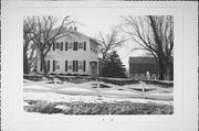 SOUTHWEST CORNER OF TOWNLINE AND N HENCKE RD SOUTHWEST CORNER OF TOWNLINE AND N HENCKE RD, a Side Gabled house, built in Harmony, Wisconsin in 1850.