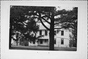 WEST SIDE OF TOLLES RD, a Gabled Ell house, built in Porter, Wisconsin in 1870.